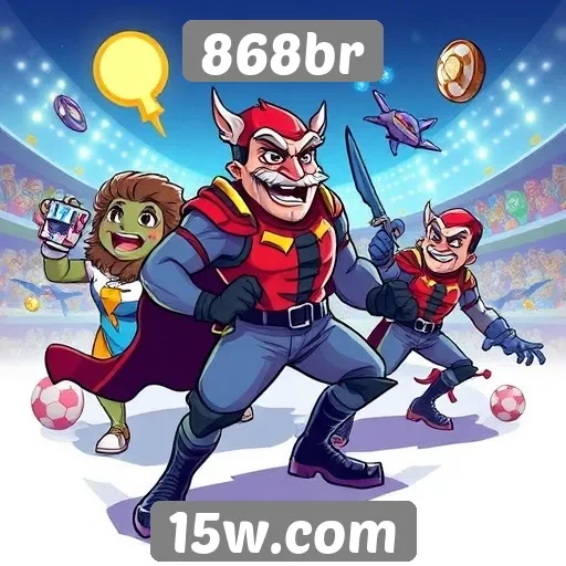 868br amplia catálogo de jogos disponíveis