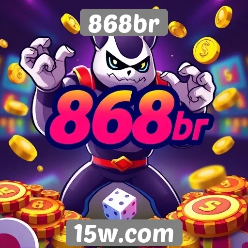 868br amplia catálogo de jogos online