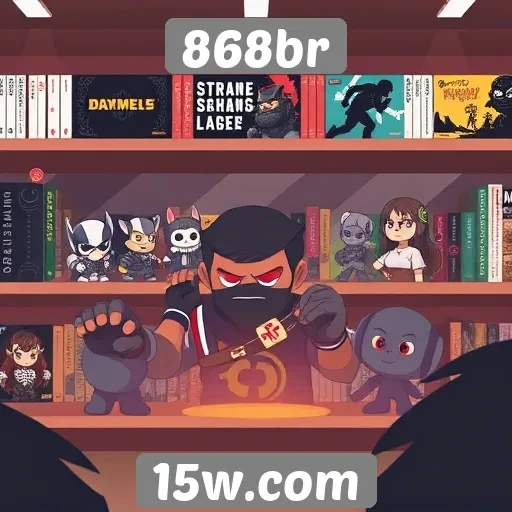 Destaques da biblioteca de jogos do 868br