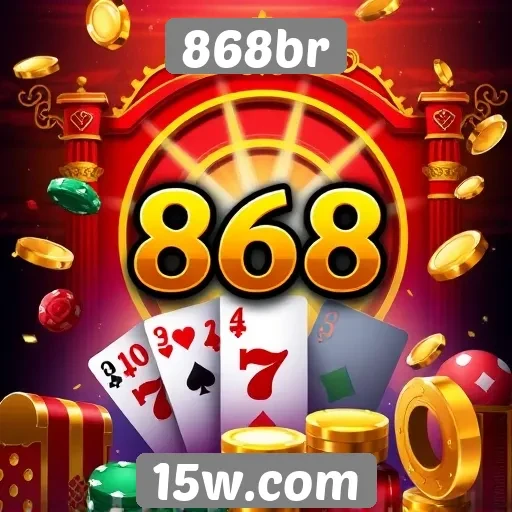 868br oferece variedade de jogos de cassino online