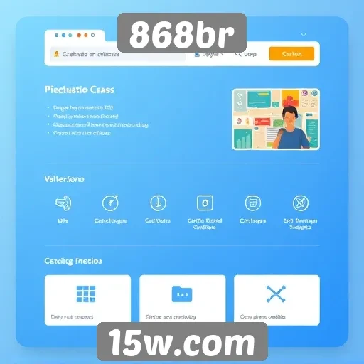 Novas funcionalidades do site 868br melhoram experiência do usuário