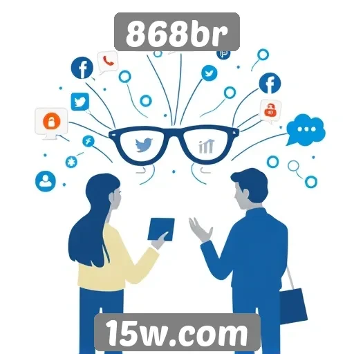 Integração com redes sociais no site 868br